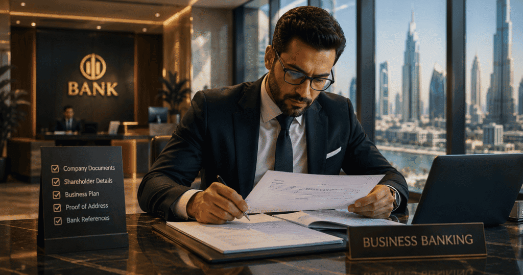 أسباب رفض فتح الحساب البنكي للشركات في الإمارات وكيفية تجنّبها مع SetGo
